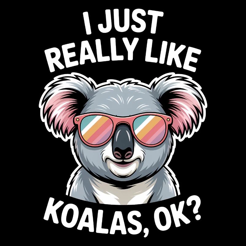 Koala Disant Koalas Drôle Koala Cadeau