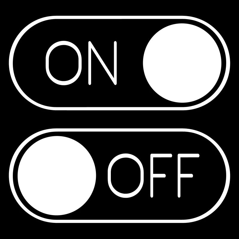 Toggle Graphic On Off Switch