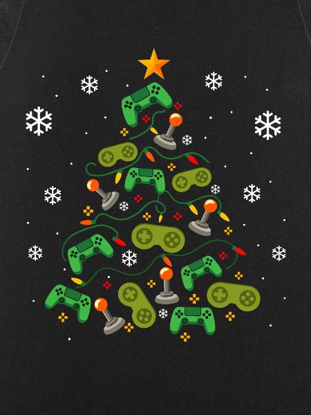 Weihnachtsbaum Controller Gaming Lover Gamer