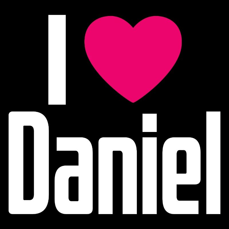 J’aime Daniel Pink Heart J’aime Daniel