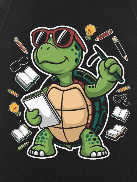 Learning turtle with pen