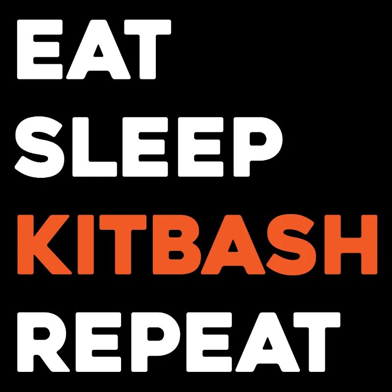 Kitbash Manger Sommeil Répéter