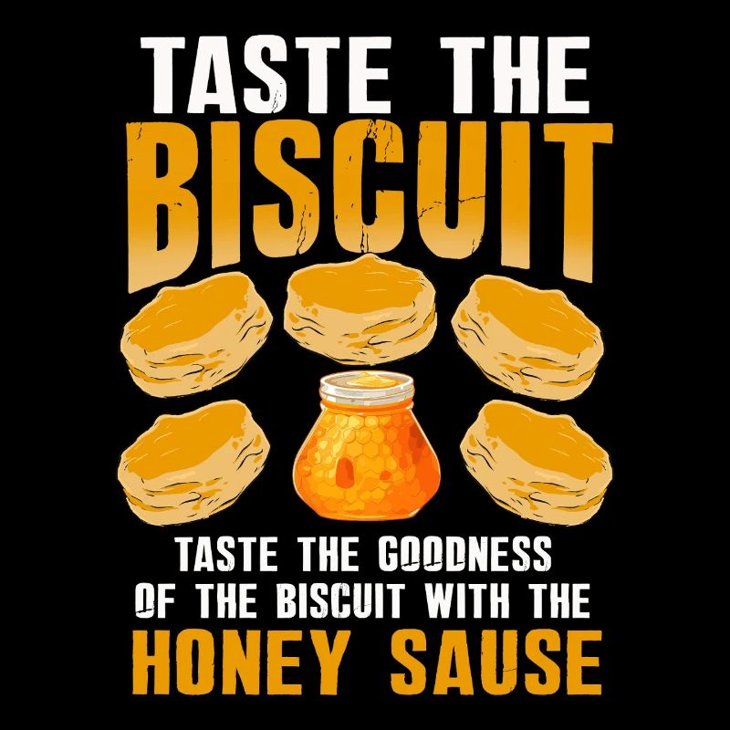 Biscuit Bliss mit Honigsauce