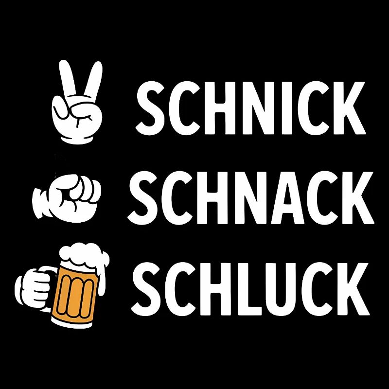 Schnich Schnack Schluck - Mème drôle de la boisson