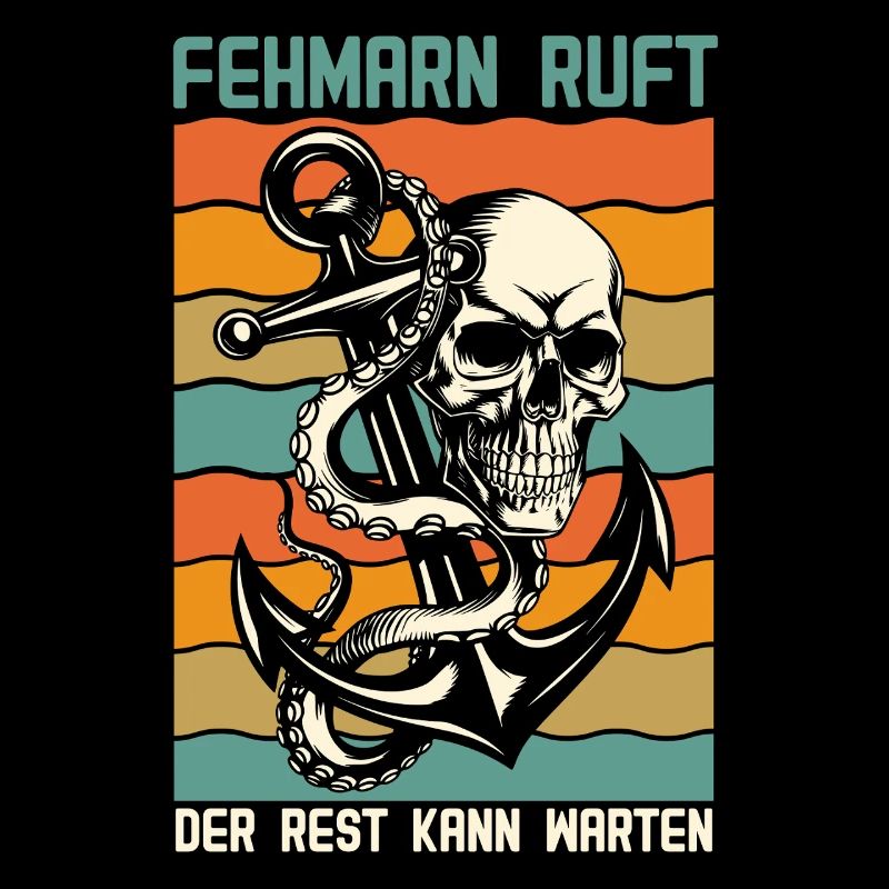 FEHMARN CALLS THE REST CAN WAIT Retro Funny