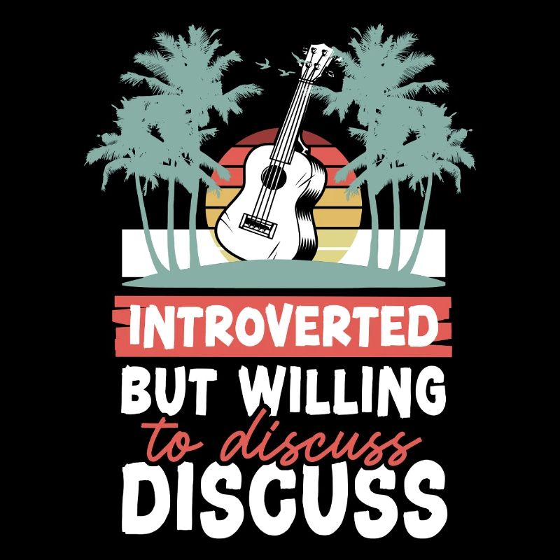 Hawaiian Ukulele Uke Introverted