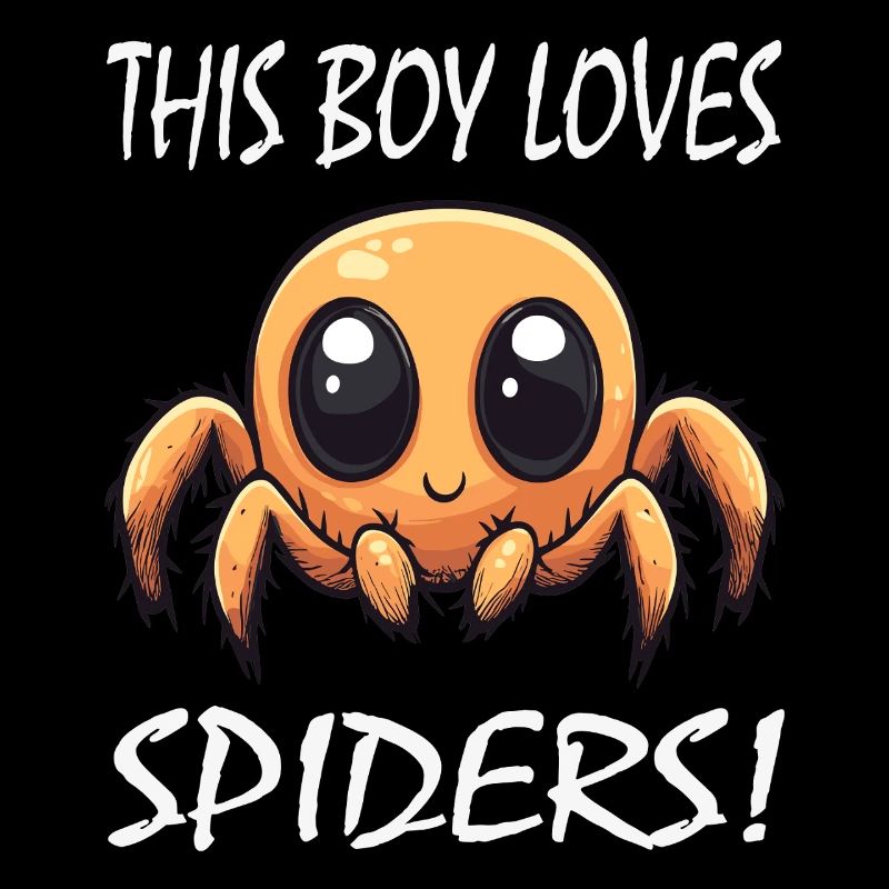 This Boy Loves Spiders