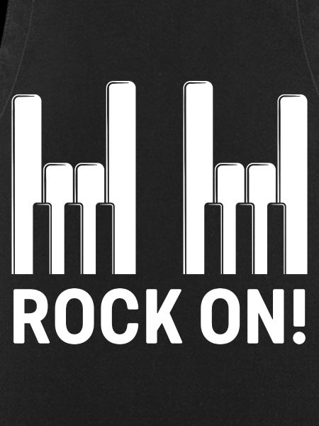 Rock On Piano Keys