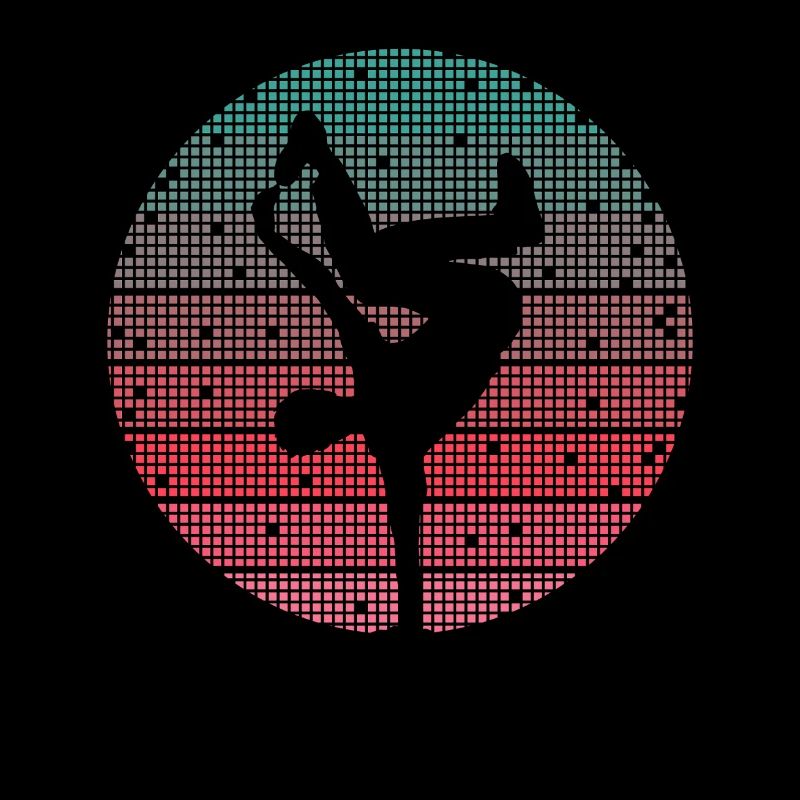Breakdance Dance Breakdancer Retro Breakdancer