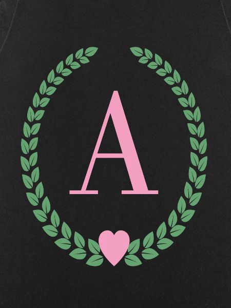 Letter A monogram
