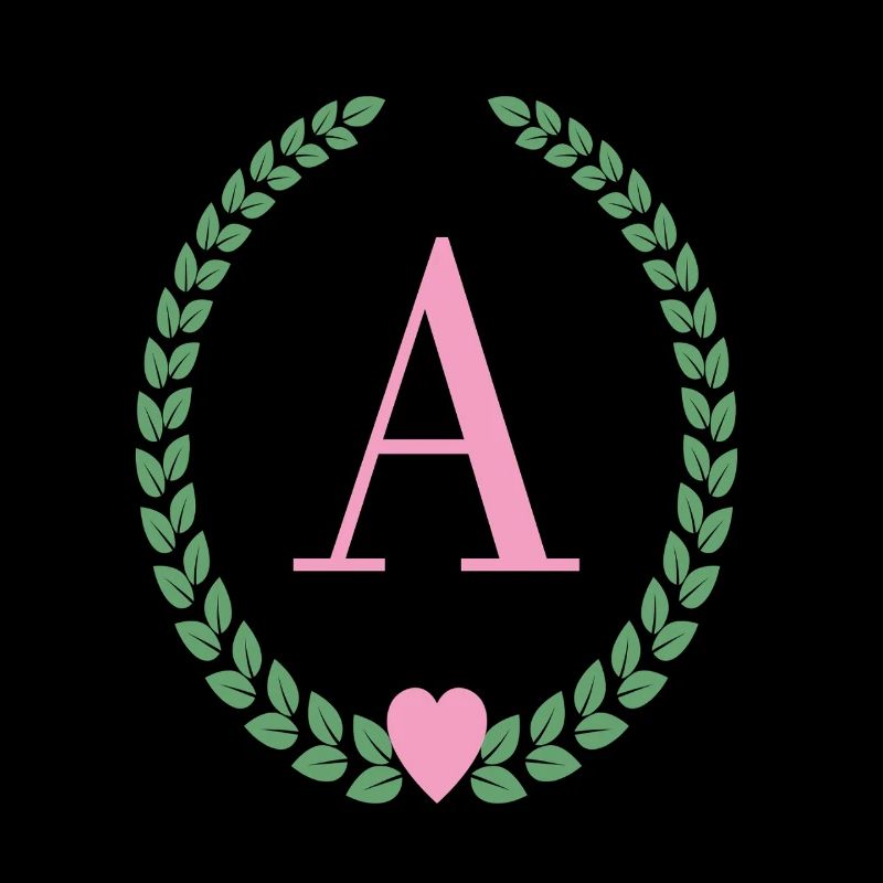 Lettre A monogram