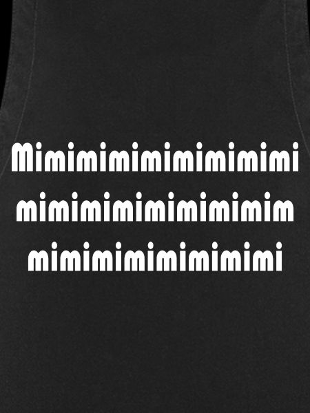 Mimi Typografie Muster Pattern