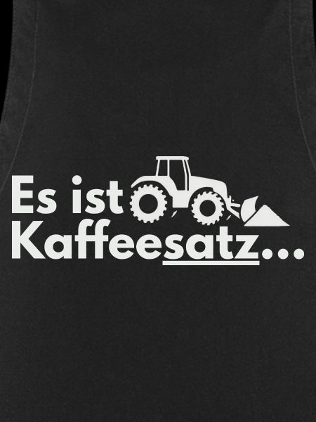 Kaffee-Ernte Traktor Motiv