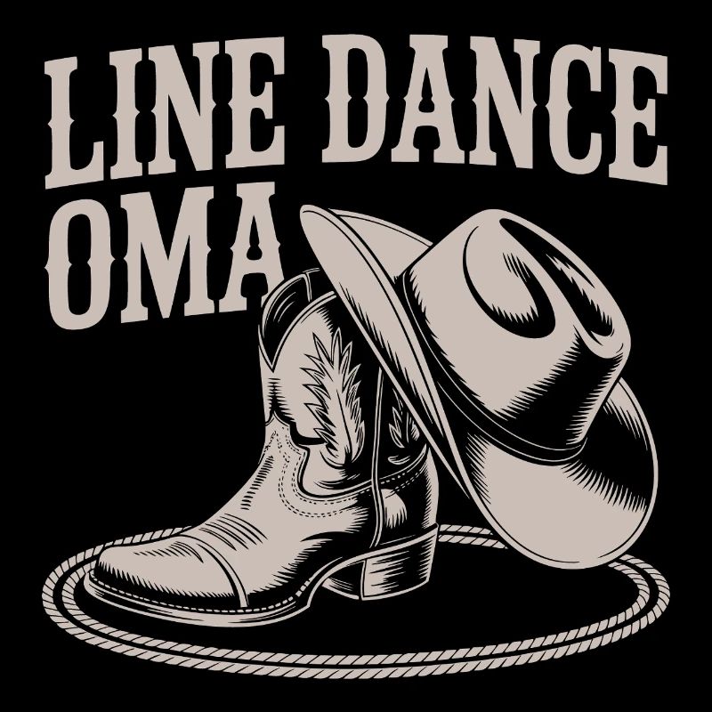 Line Dance Granny Western Boots
