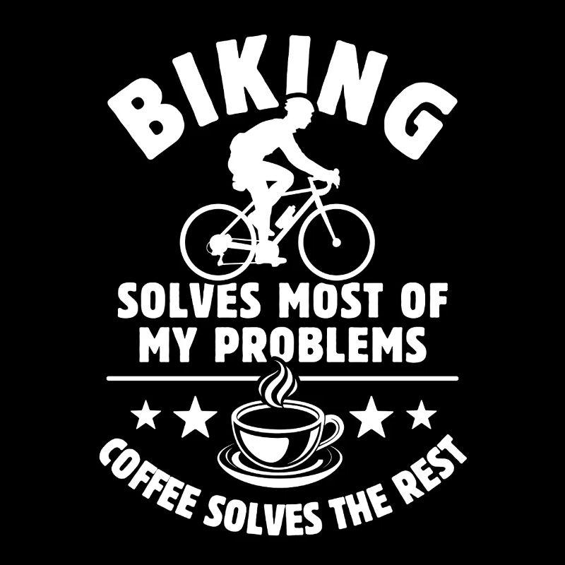 Biking solves most of my Problems Coffee Gift