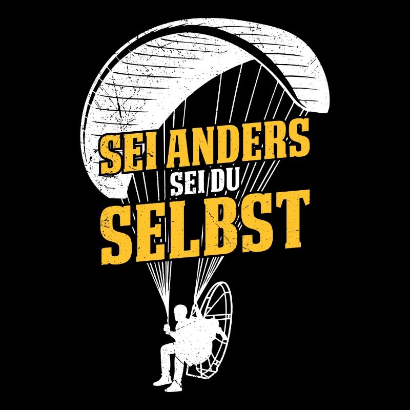 Paraglider BE DIFFERENT, BE YOURSELF Fun