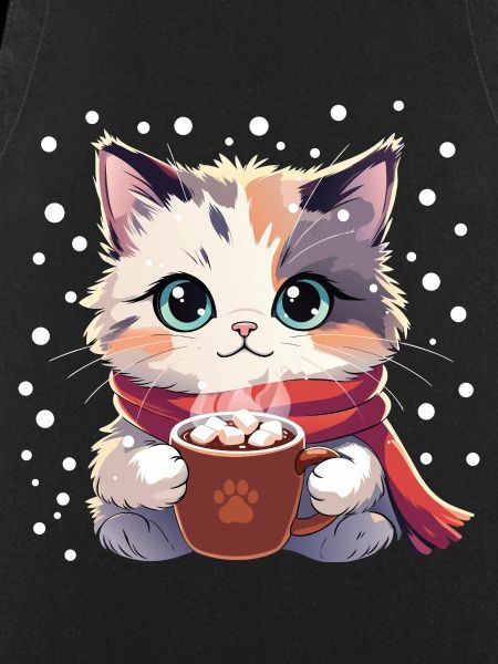 Winter Cozy Kitten