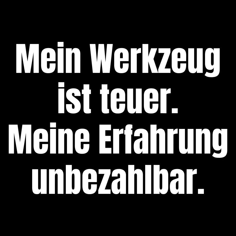 Tools expensive, experience priceless