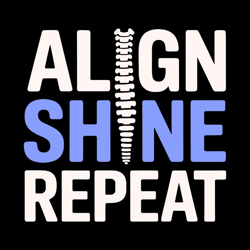 Chiropractor Align Shine Repeat Professional DC 