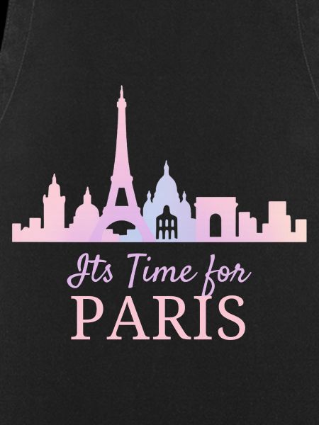Pastel Paris Skyline