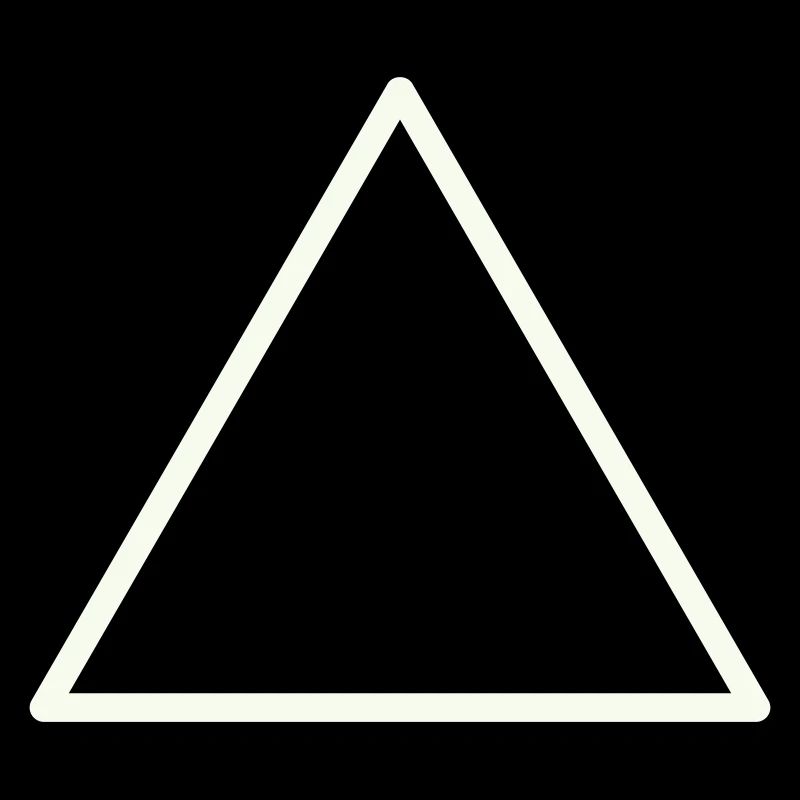 Contour géométrique du triangle
