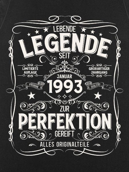 33rd Birthday Legend January 1993