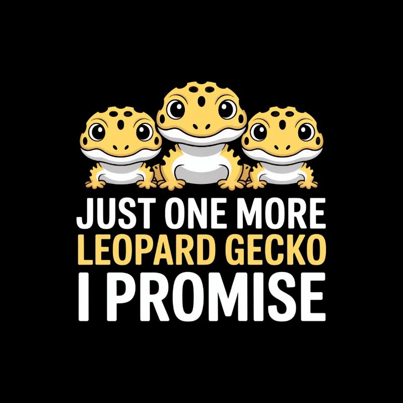 Leopardgekko-Trio Versprechen