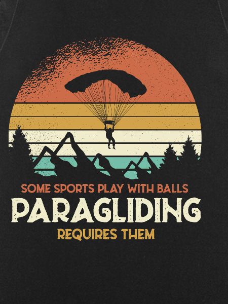 Sunset Paragliding Motif