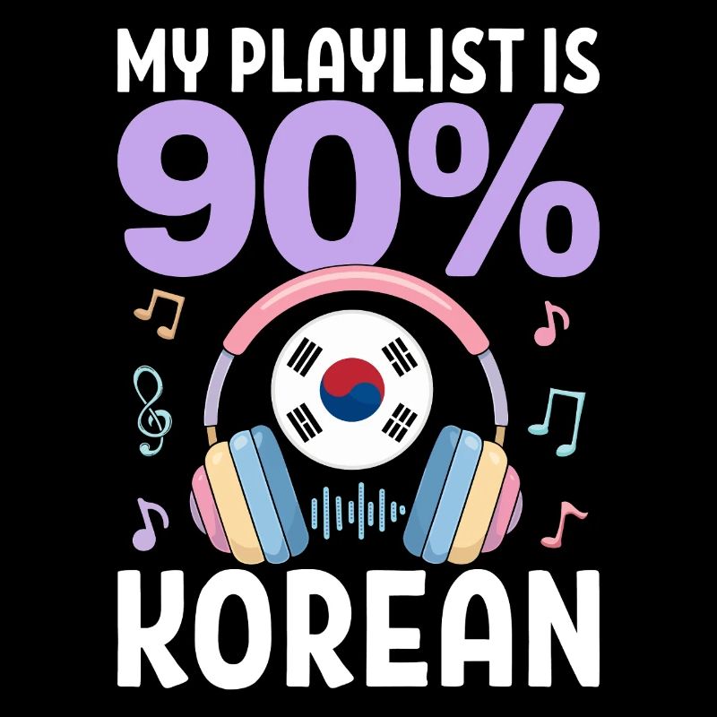 Ma playlist est à 90 % coréenne