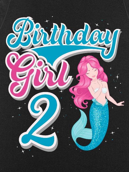 2nd Birthday Mermaid