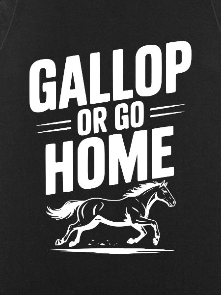 Galoppieren oder nach Hause gehen
