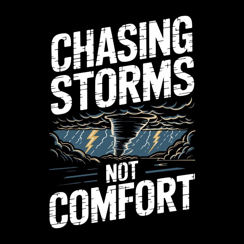 Chasing Storms Not Comfort Storm Chaser Tornado