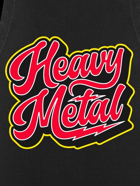Heavy Metal Bold 3D Script