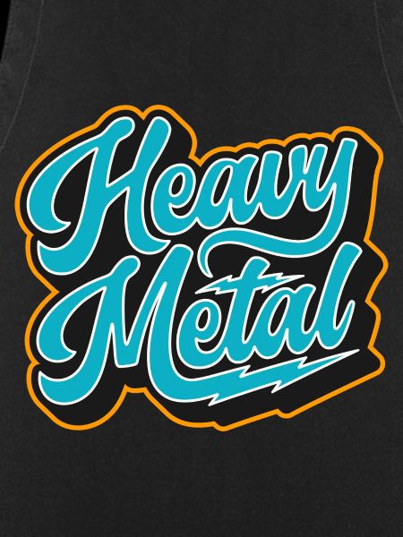 Heavy Metal Rétro Script