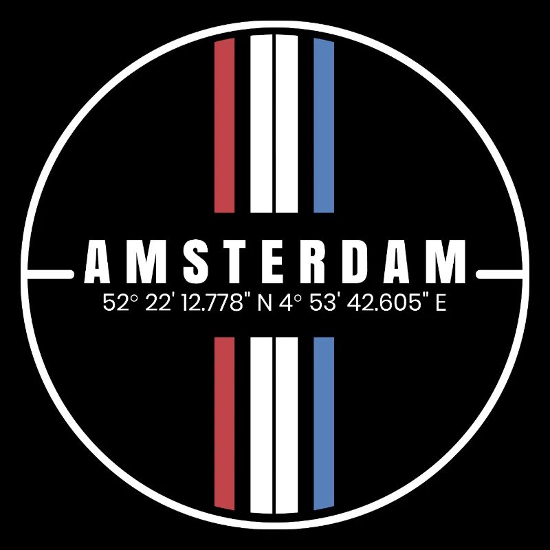 Coordonnées d’Amsterdam