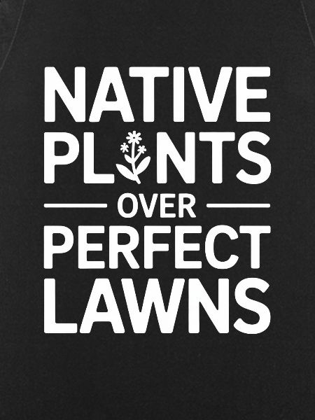 Native Plants Over Perfect Lawns