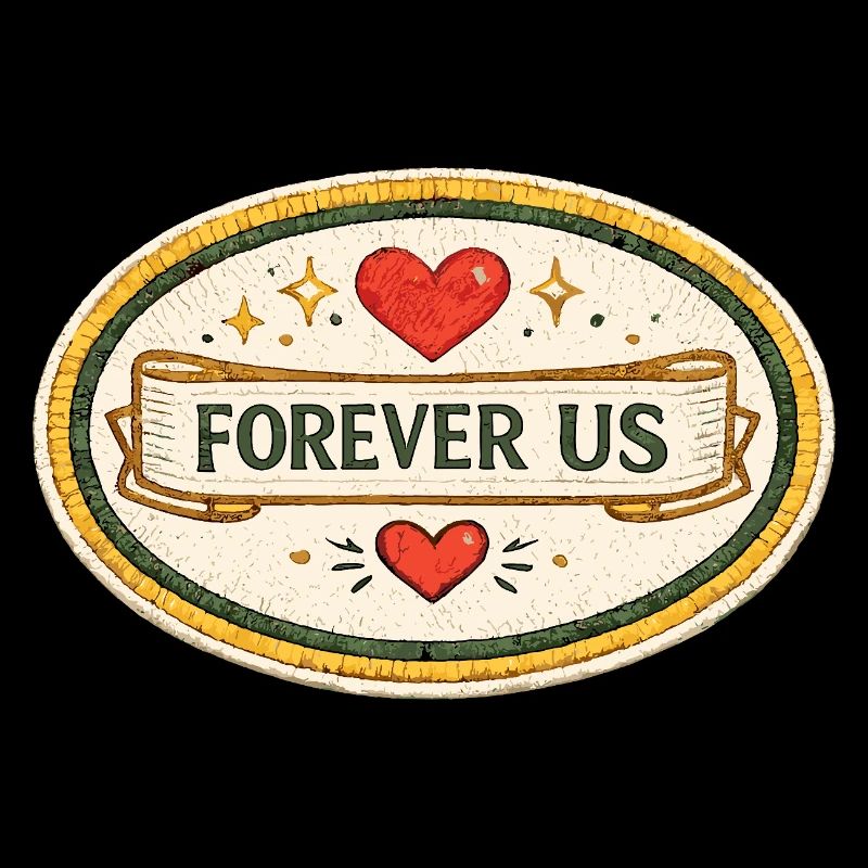 Forever Us Liebe Valentinstag Design Geschenk