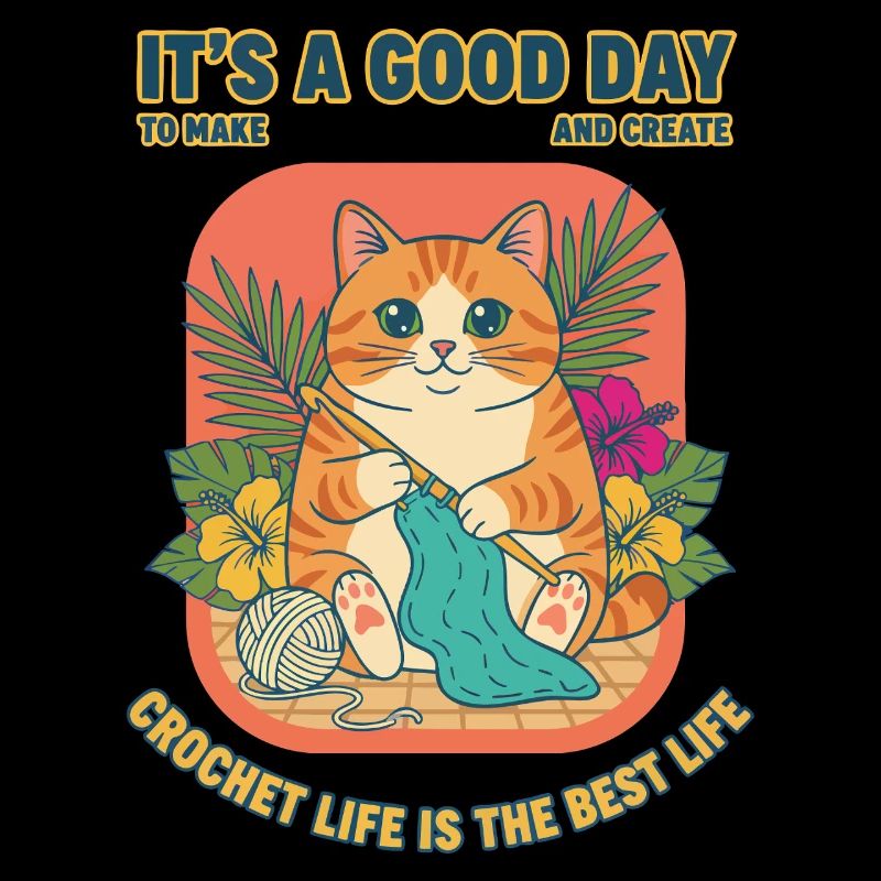 Its A Good Day To Make And Create Crochet Life