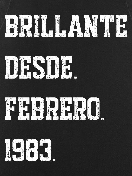 Birthday: February 1983