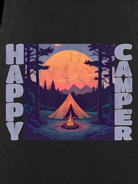 Campeur heureux