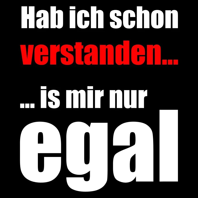 I understood, I don't care.