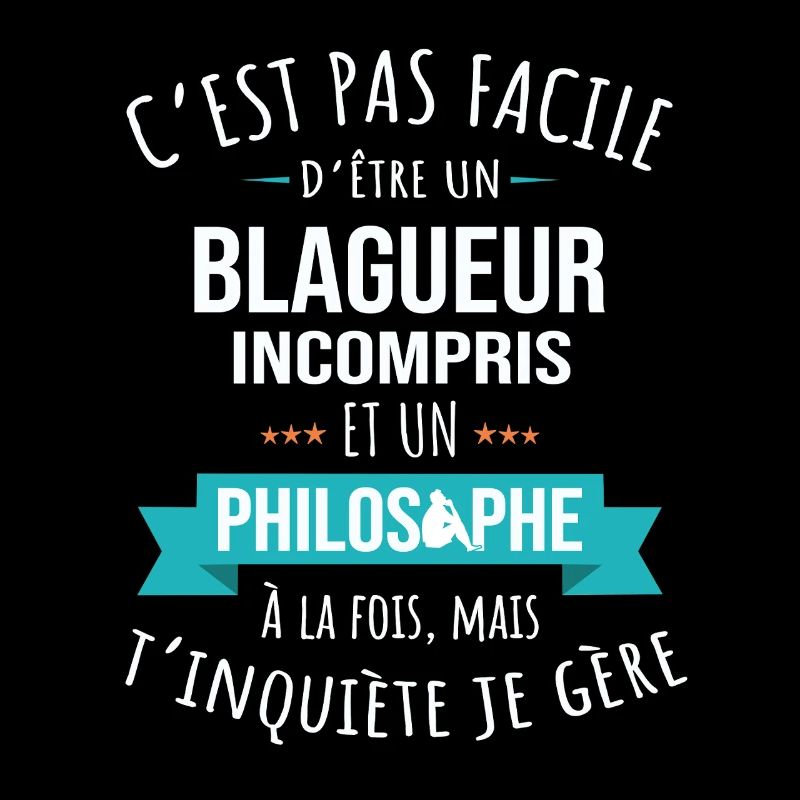 Blagueur Philosophe Incompris Humour