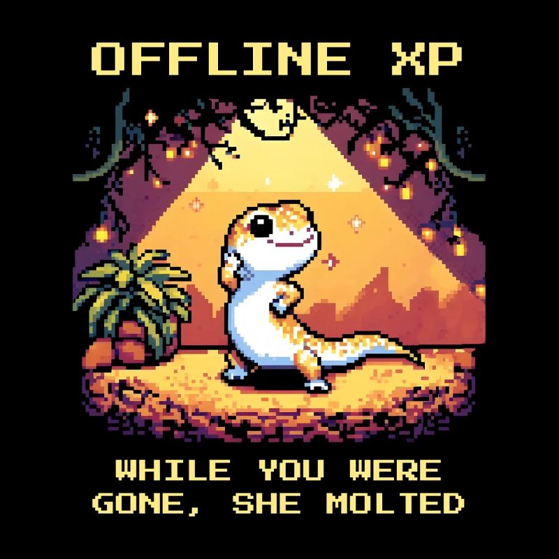 Offline XP: Häutung passiert | Reptilien