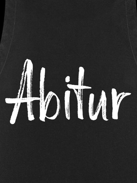 Abitur Hand Lettering Design