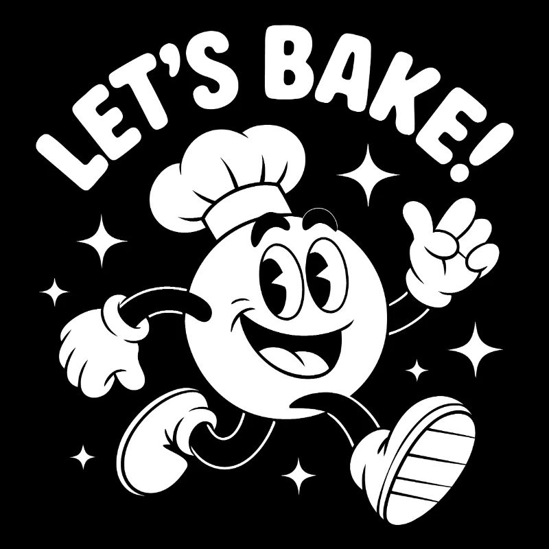Baking fun motif