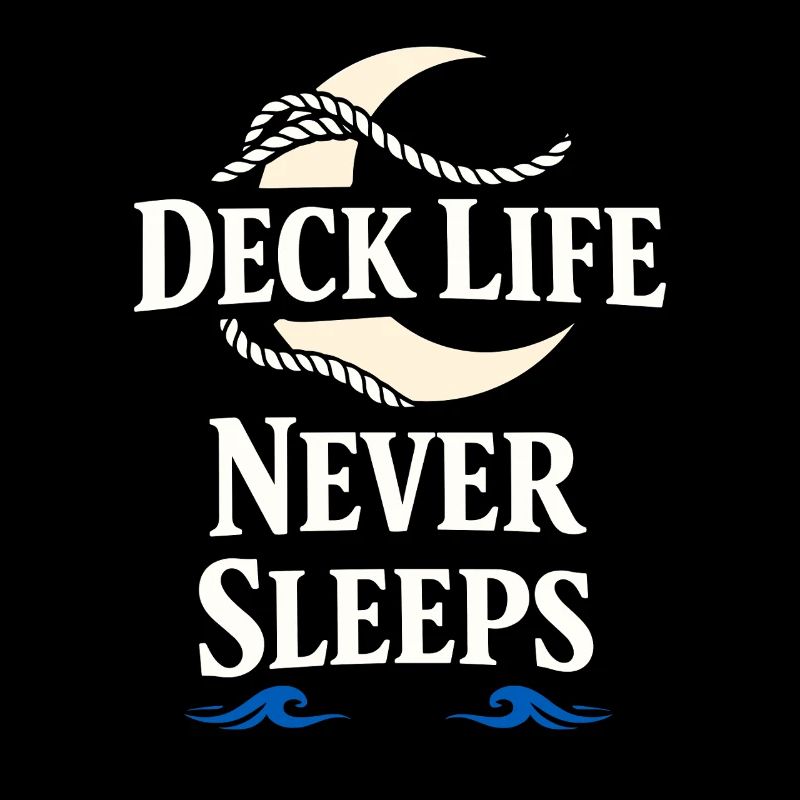 Seemannschaftsgeschenk Für Deckhand Ocean Work