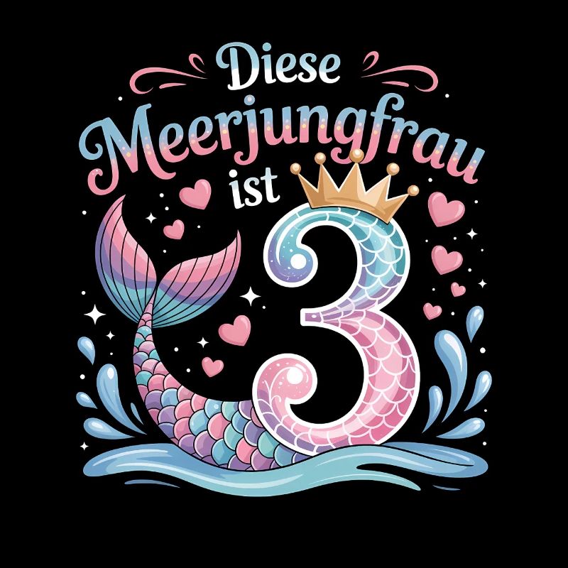 Cette sirène a 3 ans de filles