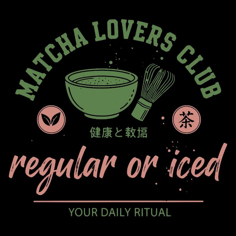 Matcha Lovers Club Regelmäßiges oder Eisgekühltes Tagesritual