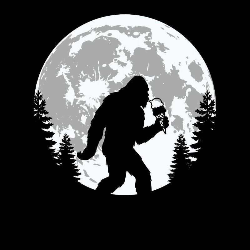 Bigfoot Eiscreme Mond