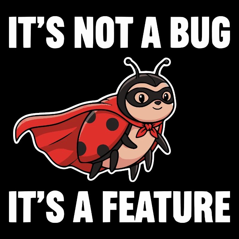 No Bug, Just Feature – Superhero Ladybug
